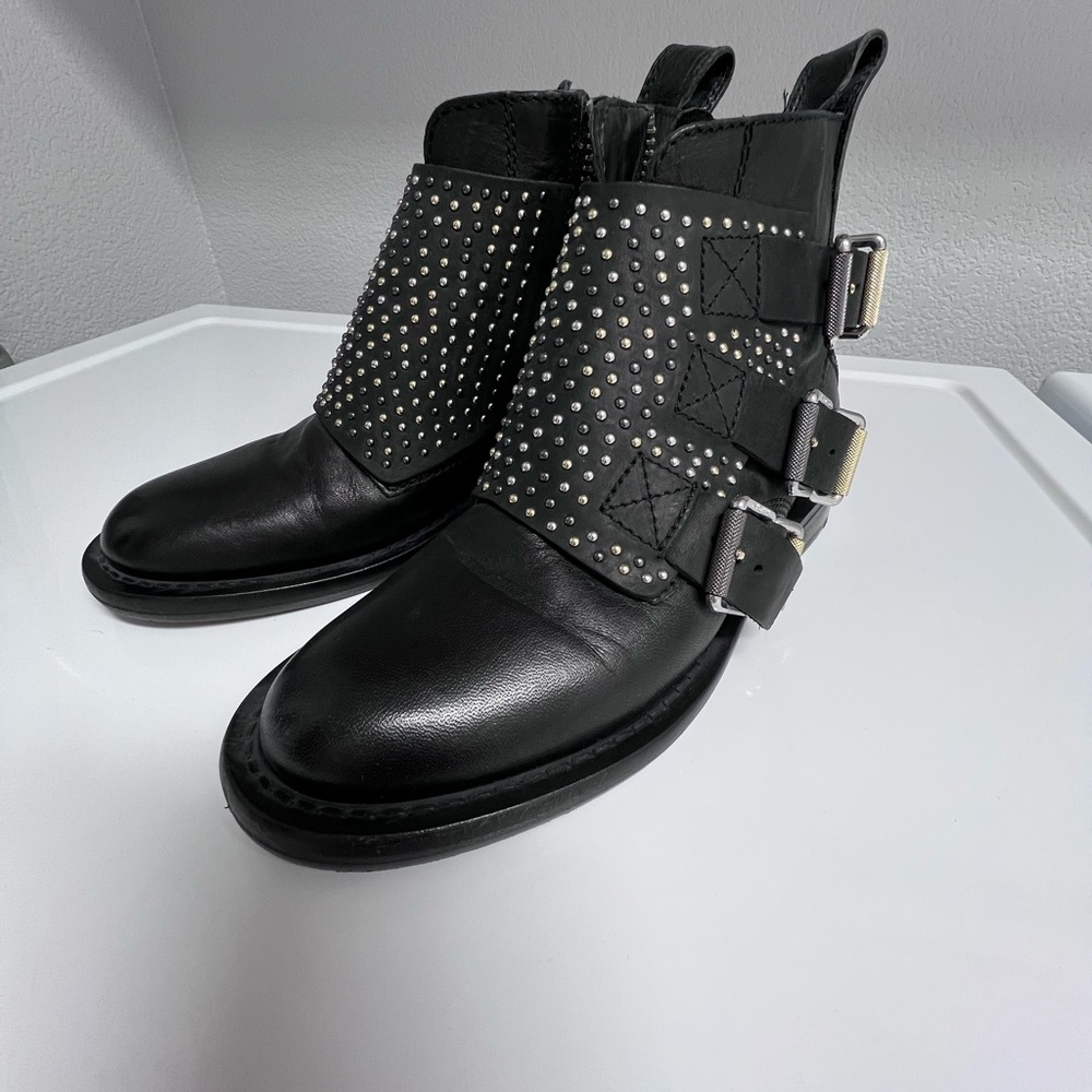 Zadig and Voltaire studded boots